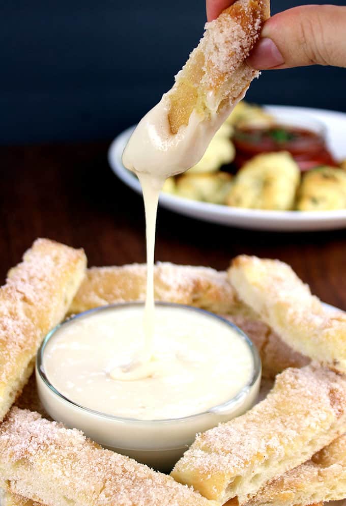 Domino S Cinnastix With Dipping Sauce Copycat Dinner Then Dessert