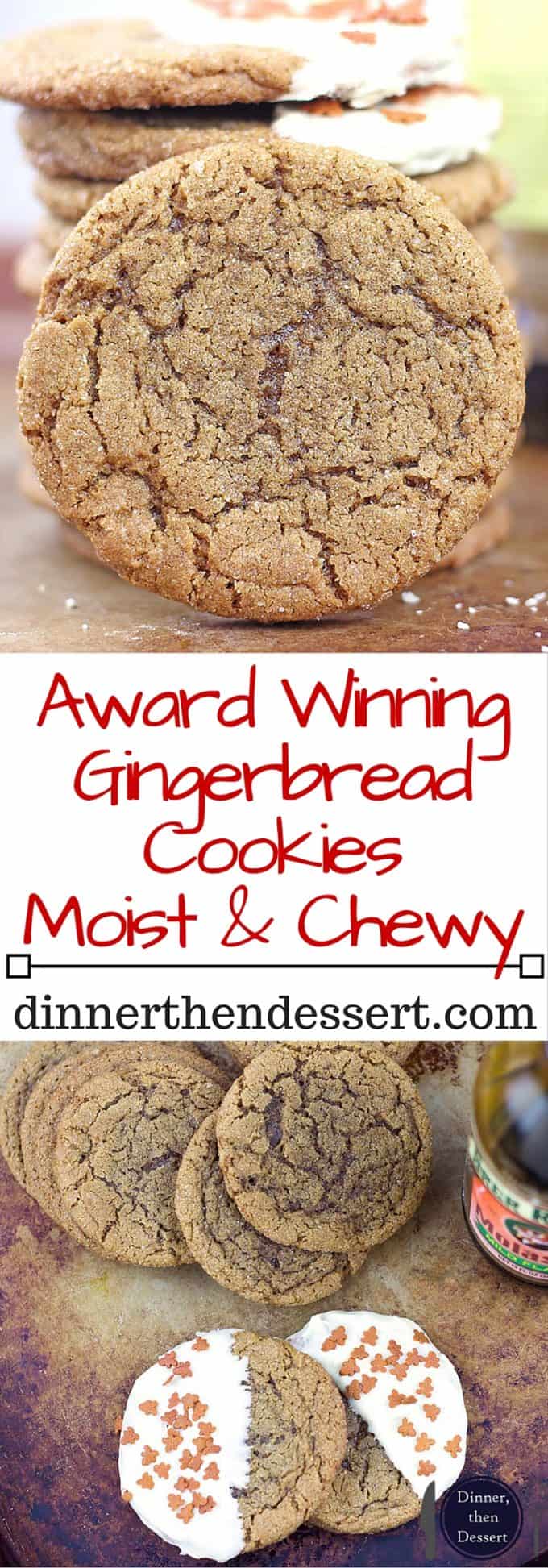 Award Winning Gingerbread Cookies Recipe Dinner Then Dessert