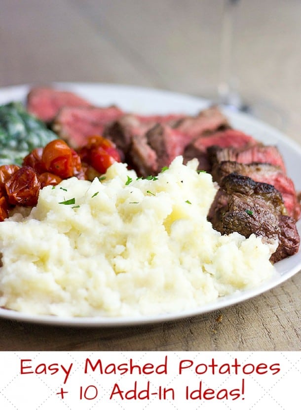 Easiest Mashed Potato Recipe (How to Make Mashed Potatoes) - Dinner