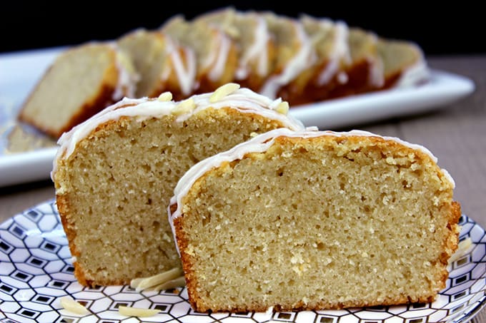 Iced Lemon Almond Milk Bread - Dinner, then Dessert