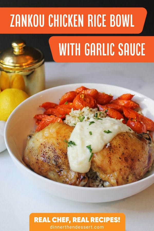 Pin Pic with ingredients in a bowl ready to eat 