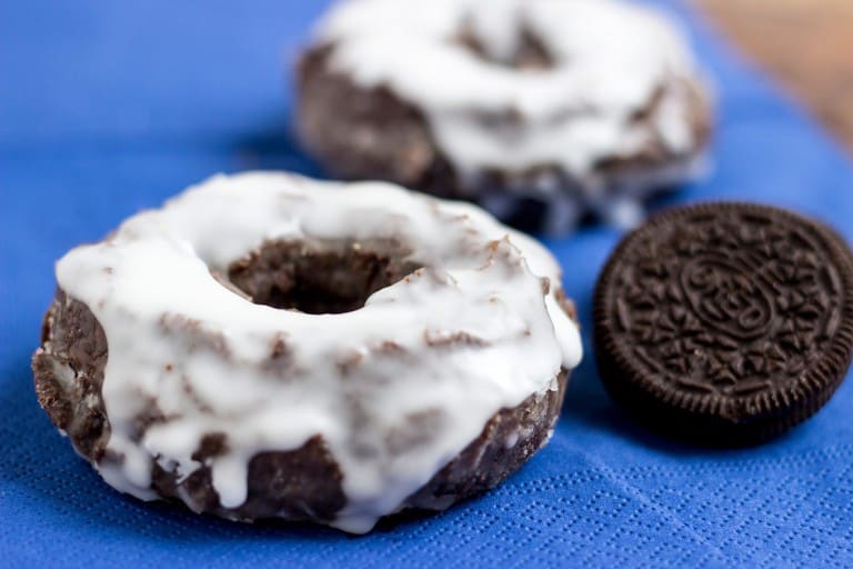 Double Glazed Krispy Kreme Oreo Cake Doughnuts