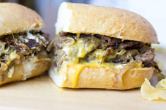 Pats Philly Cheese Steak Copycat  Dinner, then Dessert