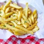 Loaded Garlic Fries {Easy, Oven-Baked} | Dinner, Then Dessert