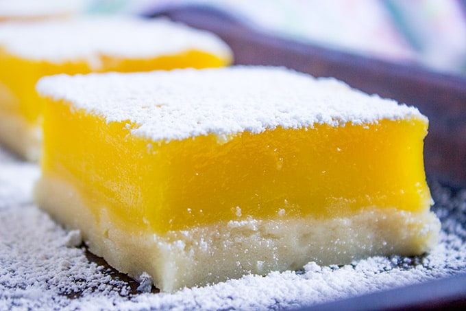 Easy Lemon Bars (Lemon Squares) - Dinner, then Dessert