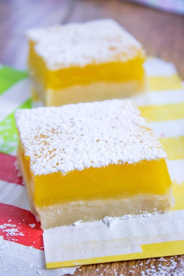 Easy Lemon Bars (Lemon Squares) - Dinner, then Dessert