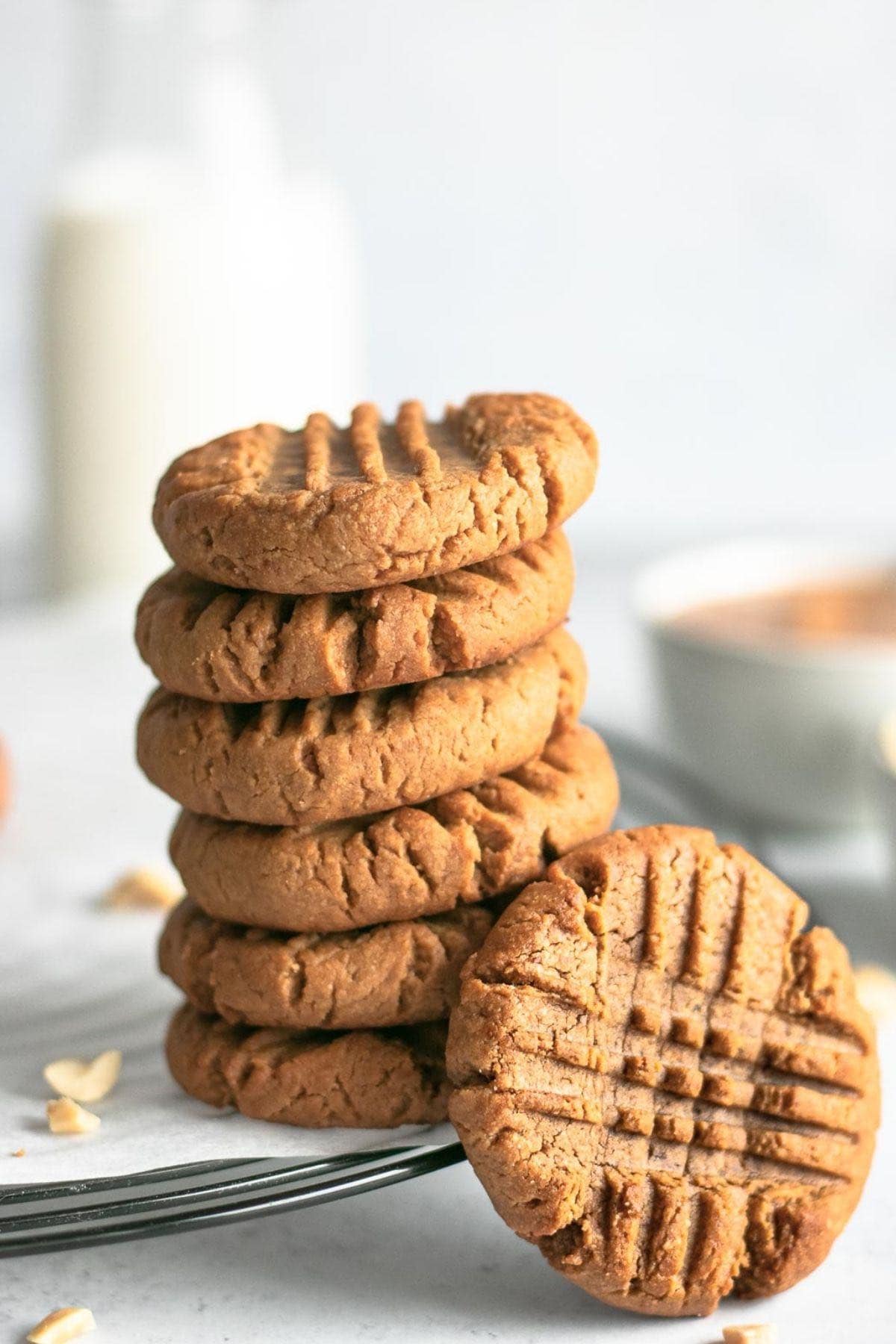 Gluten-free Peanut Butter M&M Cookies