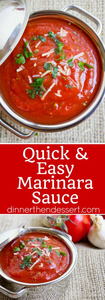 Easy Marinara Sauce BEST Base Recipe VIDEO Dinner Then Dessert