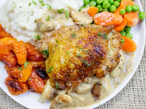 Chicken With 40 Cloves Of Garlic Dinner Then Dessert