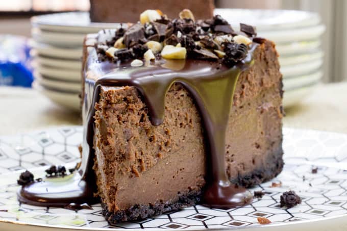 Chocolate Hazelnut Cheesecake Dinner Then Dessert