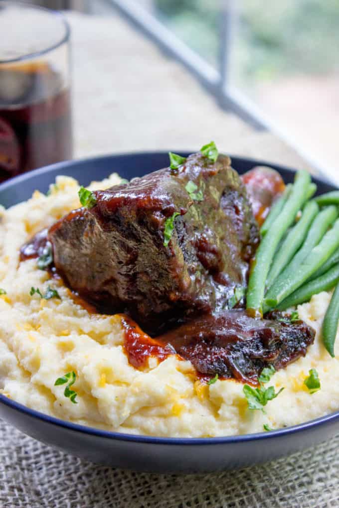 Braised Short Ribs {Easy Short Rib Recipe!} Dinner, then Dessert