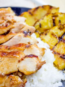 Panda Express Mandarin Teriyaki Chicken made with just a few ingredients and cooked on a super hot grill pan, you'll be saving yourself a ton of time and money by making it at home!