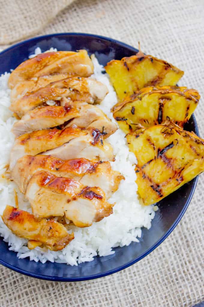 Panda Express Mandarin Teriyaki Chicken made with just a few ingredients and cooked on a super hot grill pan, you'll be saving yourself a ton of time and money by making it at home!