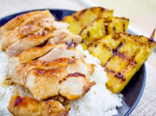 Panda Express Mandarin Teriyaki Chicken made with just a few ingredients and cooked on a super hot grill pan, you'll be saving yourself a ton of time and money by making it at home!
