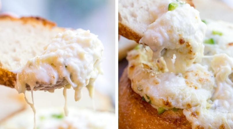 Artichoke Dip {With Cream Cheese!} - Dinner, then Dessert