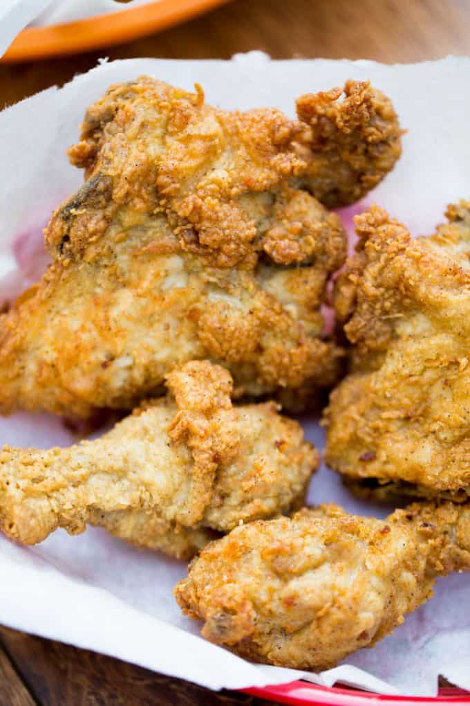 KFC Original Recipe Chicken Copycat Dinner Then Dessert