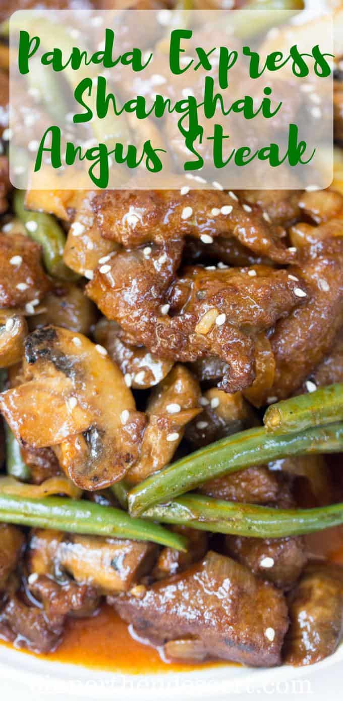 Panda Express Shanghai Angus Steak (Copycat) Dinner, then Dessert