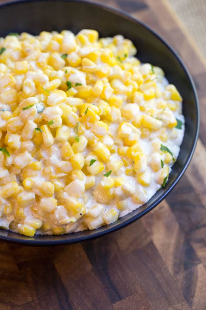 Slow Cooker Creamed Corn