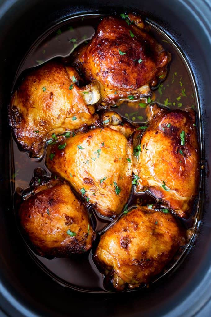 Honey Garlic Chicken Thighs: Sheet Pan Dinner - The Recipe Rebel