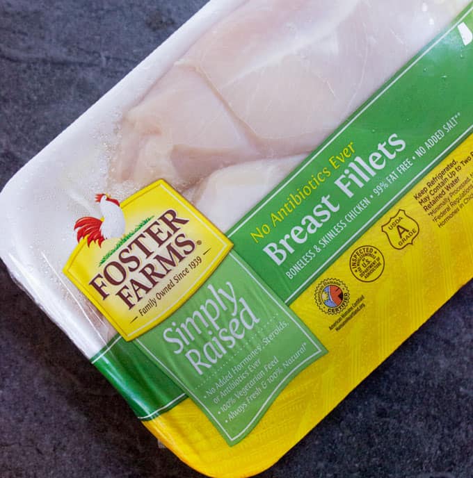 package of chicken 
