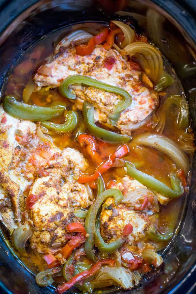 fajitas made in slow cooker 