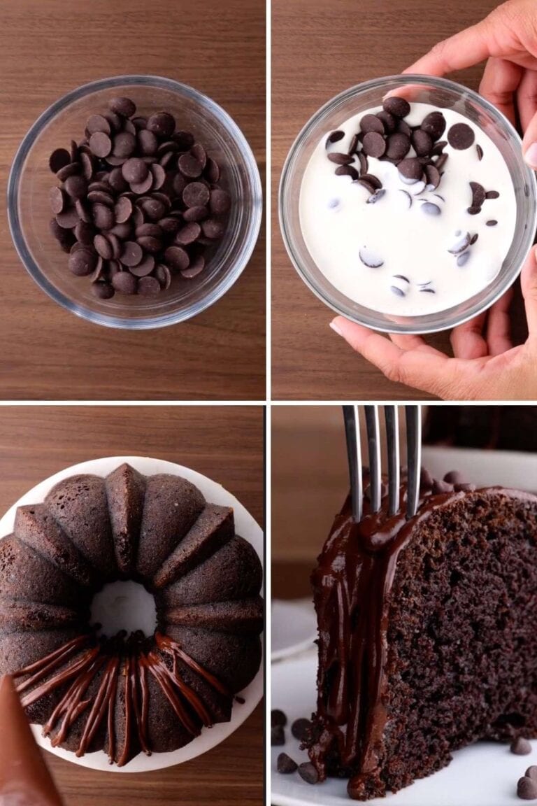 Triple Chocolate Bundt Cake Recipe [VIDEO] - Dinner, Then Dessert