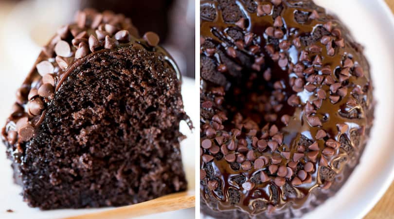 Triple Chocolate Bundt Cake Dinner Then Dessert