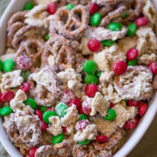 Christmas Saltine Toffee Snack Mix Recipe - Dinner, then Dessert