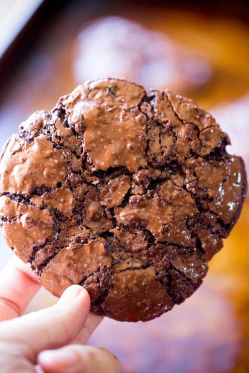 Flourless Chocolate Chewy Cookies - Dinner, Then Dessert