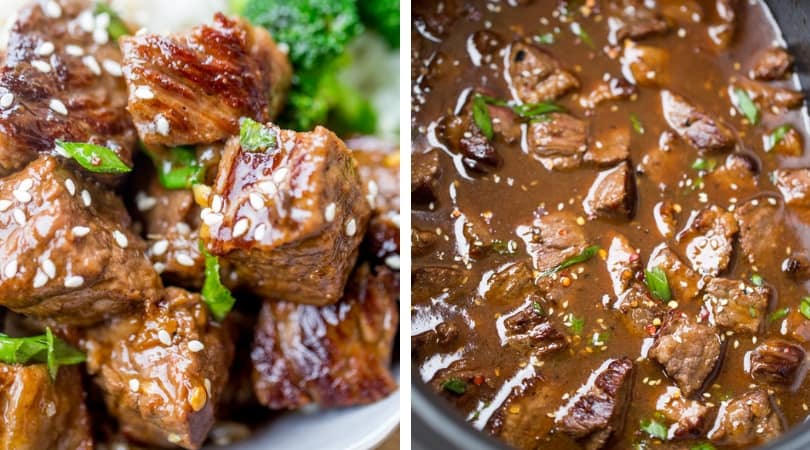 Slow Cooker Korean Beef - Dinner, then Dessert