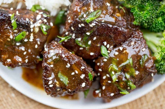 Slow Cooker Korean Short Ribs - Dinner, Then Dessert