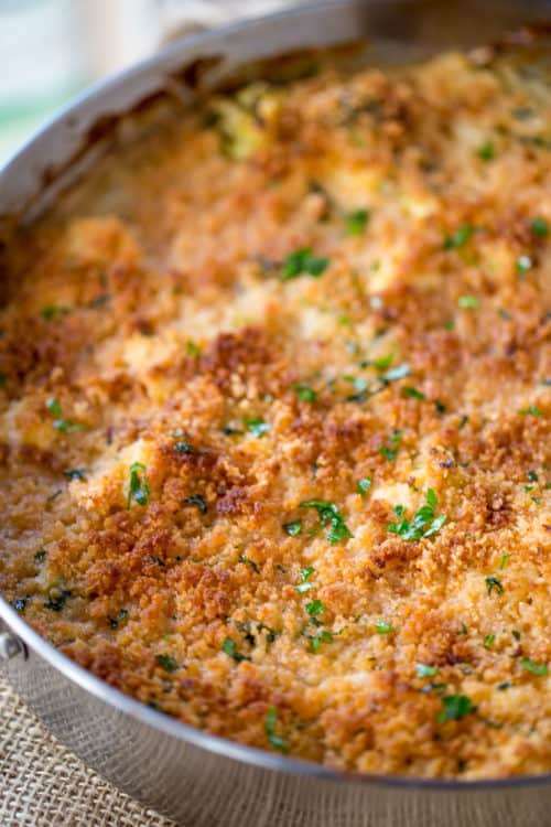 Cheesy Chicken Broccoli Rice Casserole - Dinner, then Dessert