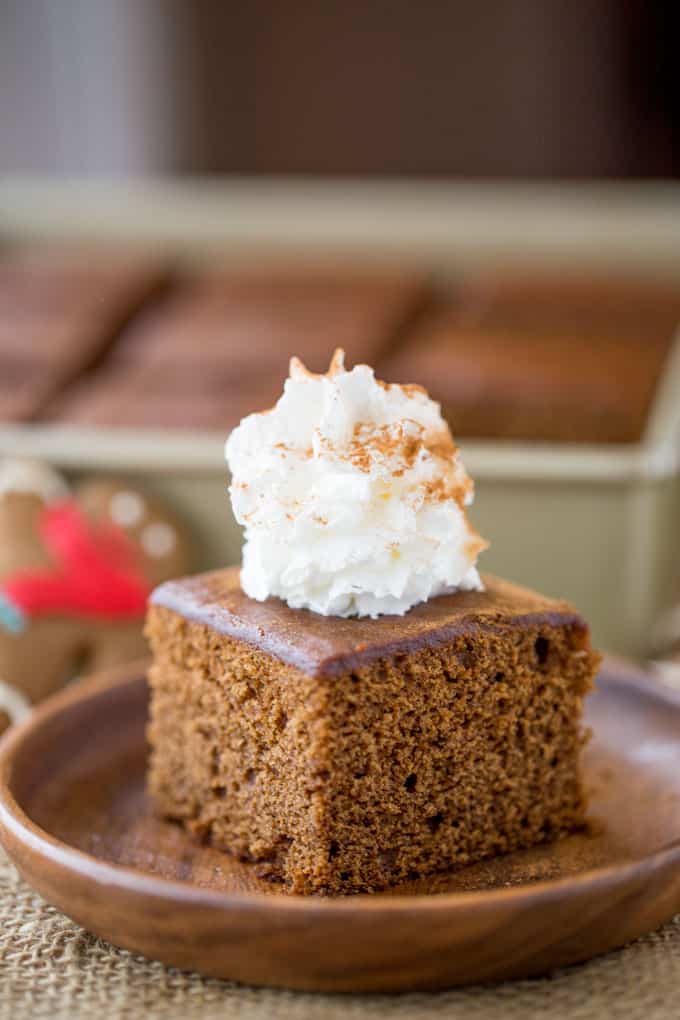 Classic Gingerbread Cake - Dinner, then Dessert