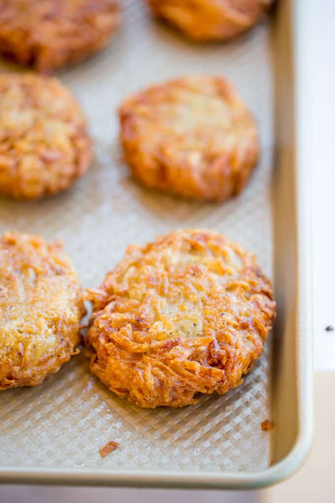 Perfect Potato Latkes with just a few ingredients and a bit of soaking time have the crispiest exteriors with the fluffiest centers. There won't be a single one left over.