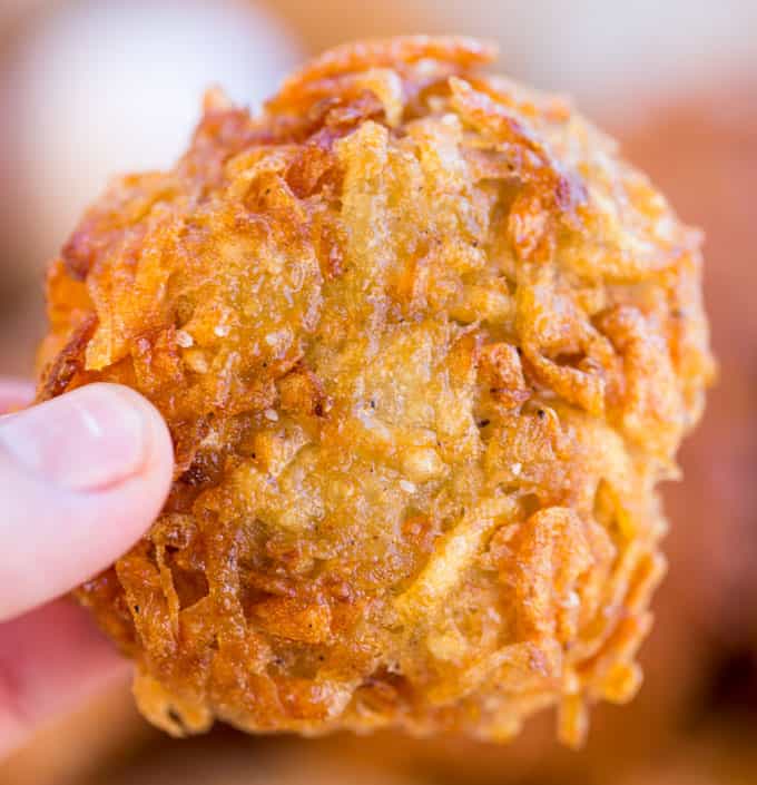 Perfect Potato Latkes with just a few ingredients and a bit of soaking time have the crispiest exteriors with the fluffiest centers. There won't be a single one left over.