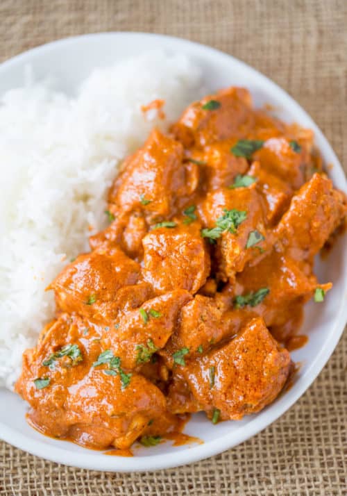 Slow Cooker Indian Butter Chicken [+VIDEO] Dinner, then Dessert