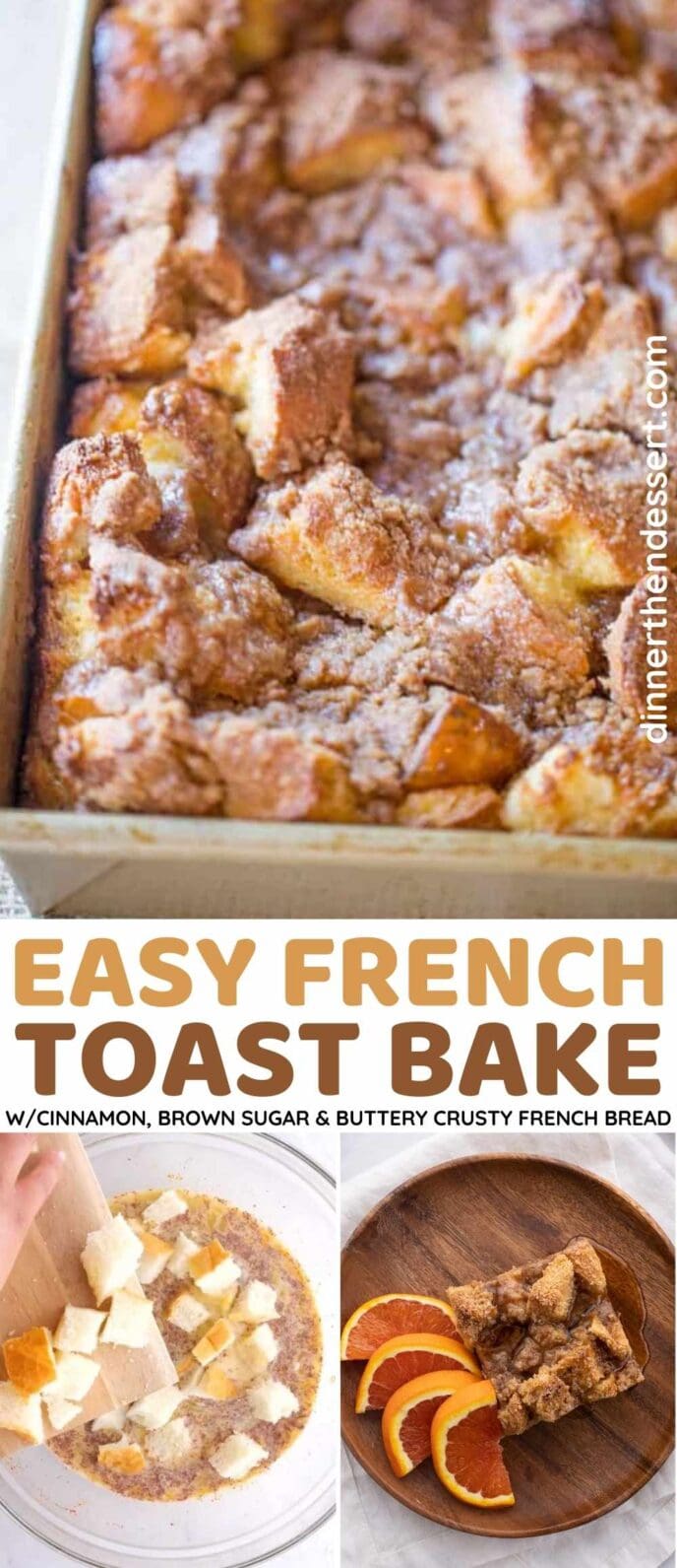 Easy French Toast Bake Collage