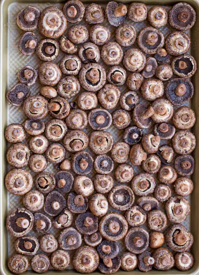 Garlic Butter Mushrooms so easy to make and such an impressive side dish your guests will love for your favorite holiday meal or dinner party.