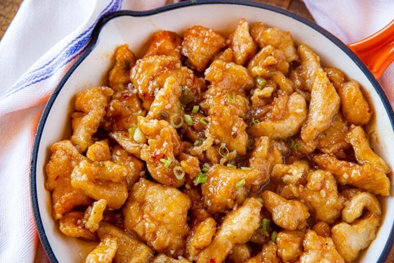 P.F. Chang's Spicy Chicken (Copycat) - Dinner, then Dessert