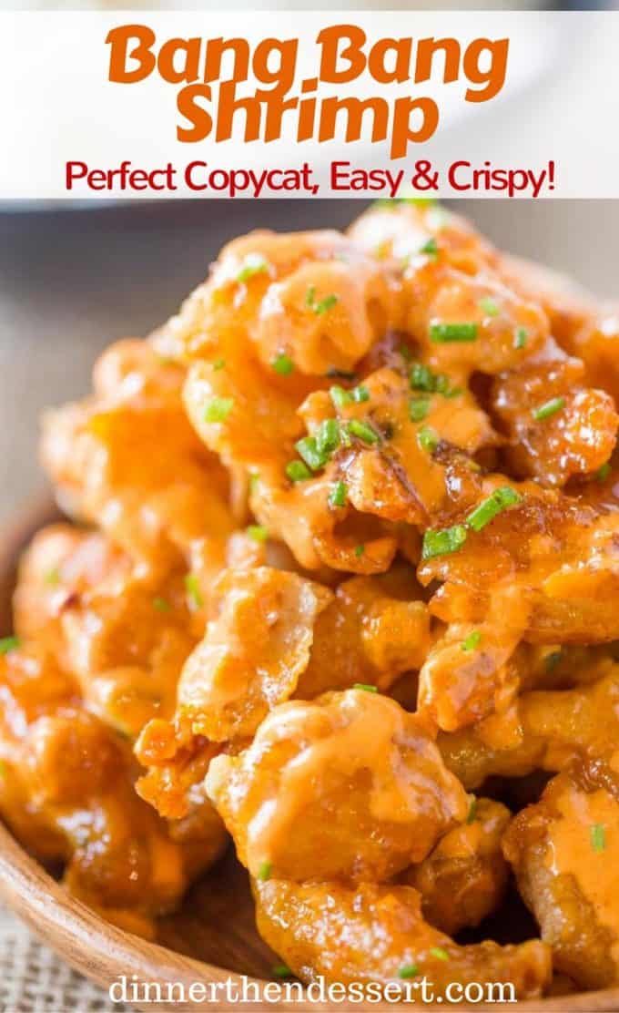 Bang Bang Shrimp from the Bonefish Grill is crispy, creamy, sweet and spicy with just a few ingredients and tastes just like the most popular appetizer on the menu.