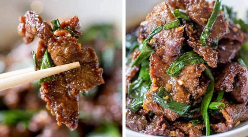 Easy Mongolian Beef Dinner Then Dessert