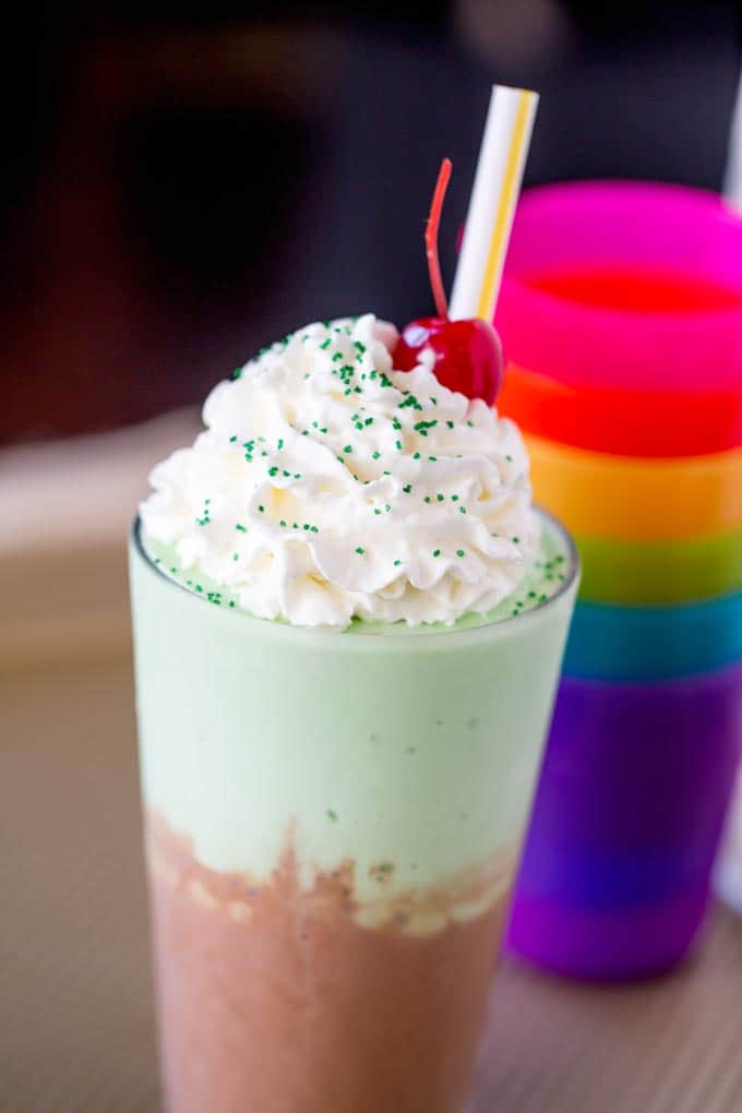 close up of shake