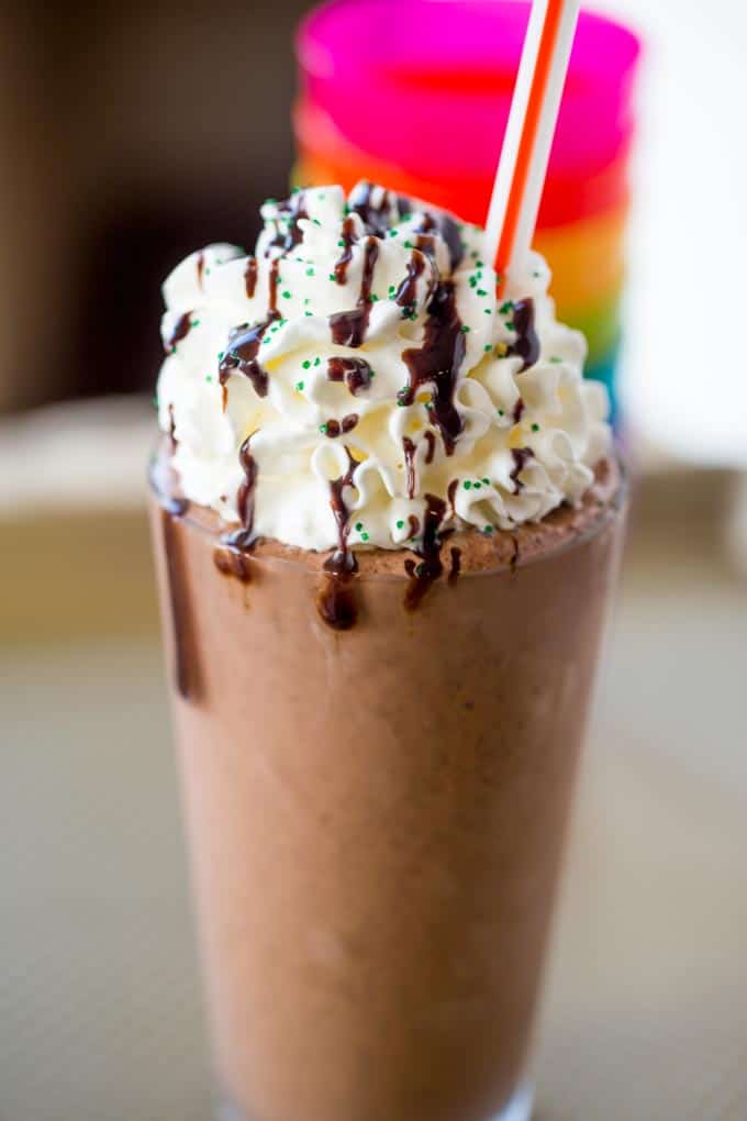 Chocolate chip outlet frappe