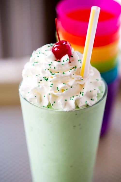 McDonald's Shamrock Shake (Copycat) - Dinner, then Dessert