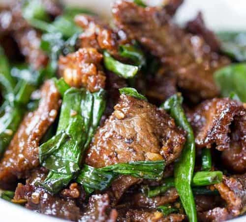 Easy Mongolian Beef Dinner Then Dessert