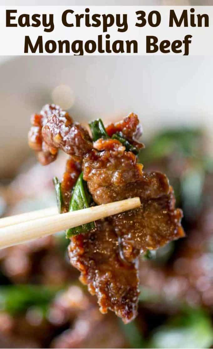 Easy Mongolian Beef