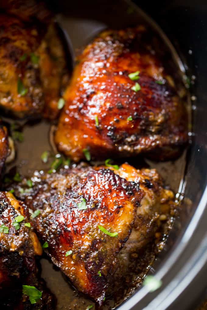 Slow Cooker Jerk Chicken {Quick & Easy!} - Dinner, then Dessert