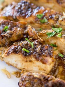 Easy Grilled Jerk Chicken made with a marinade that takes just a few seconds to make is the most flavorful authentic Jamaican chicken you'll grill all summer!