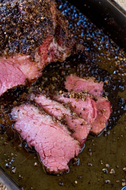 Easy Homemade Pastrami Dinner, then Dessert