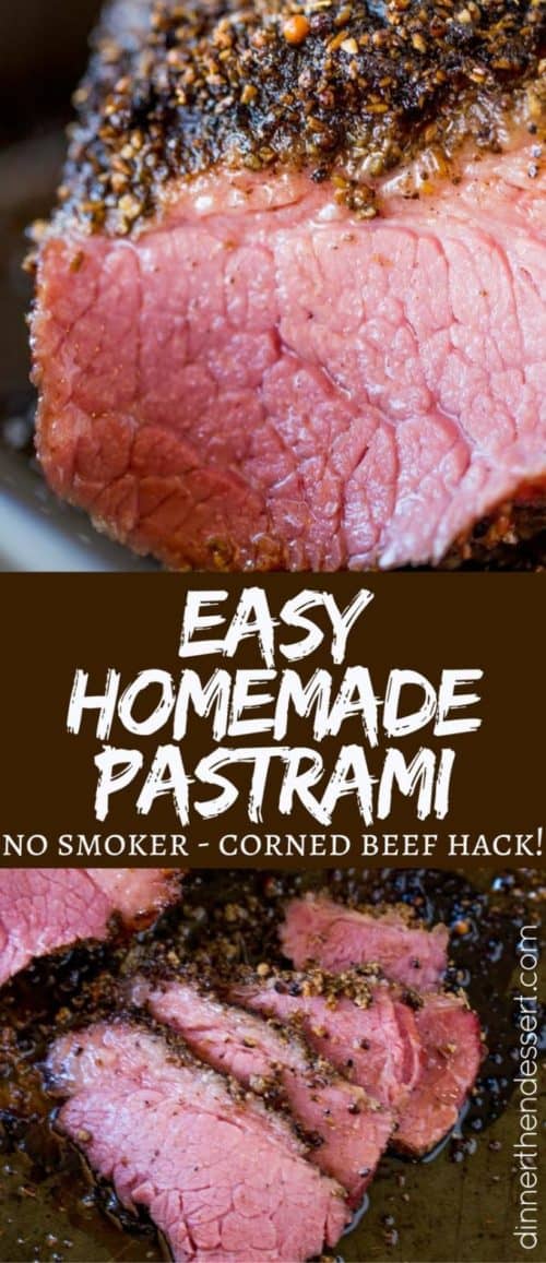 Easy Homemade Pastrami Dinner, then Dessert